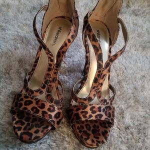 Leapord Print Heels